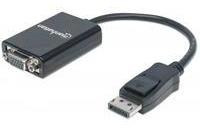 Cable Adaptador Manhattan Displayport A Vga Hd15 1080p M-h