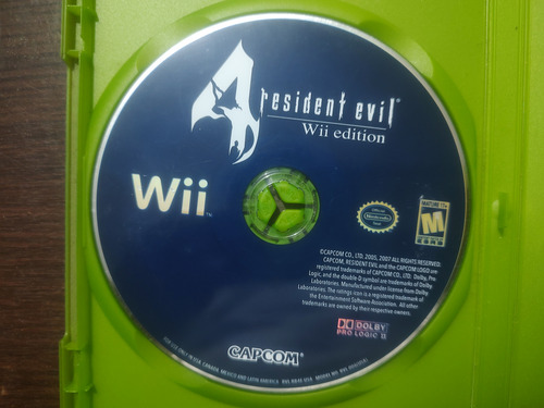 Resident Evil 4 Nintendo Wii Edition Original Solo Disco (Usado)