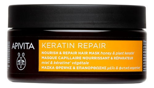 Mascarilla Capilar Nutritiva Y Reparadora 200ml Apivita