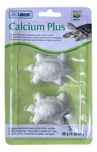 Complemento De Calcio P/tortugas. Labcon Calcium Plus 30g