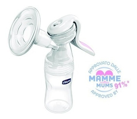 Imagen 3 de 7 de Sacaleche Manual Chicco Natural Feeling En Creciendo