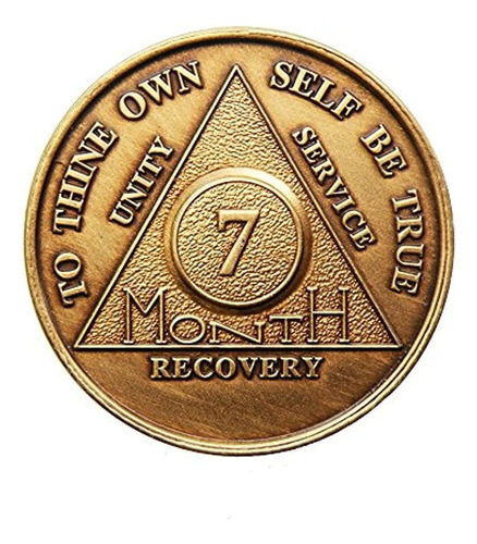 7 month Bronce Aa (alcohólicos Anónimos)