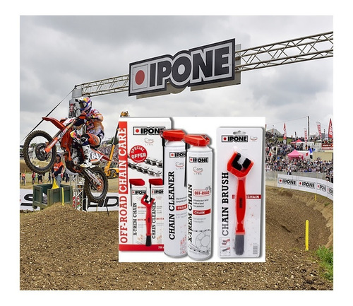 Imagen 2 de 5 de Kit Limpia Cadena Ipone Off Road Chain Off Road