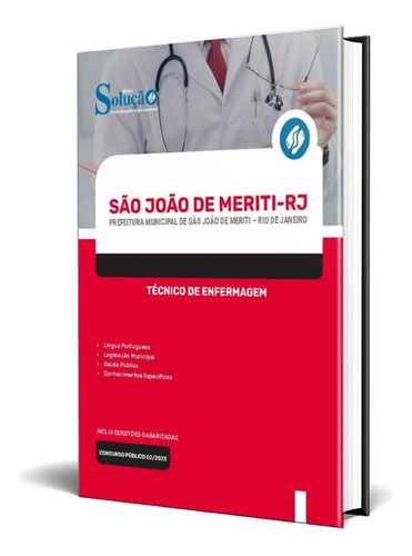 Apostila Prefeitura São João Meriti Rj 2024 Técnico