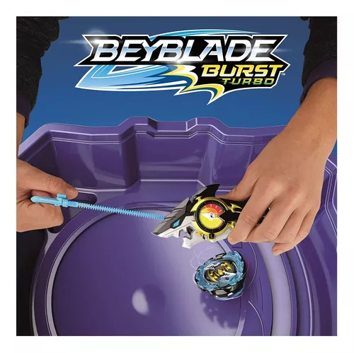 Lançador Beyblade Com Precisão Burst Slingshock - Hasbro