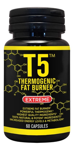 Suplemento T5 Extreme Perdida De Peso Adelgazar 500mg