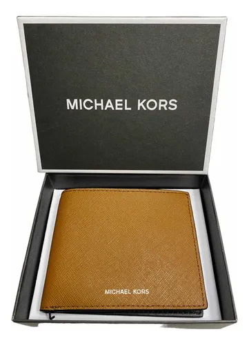 Michael kors wallet tan best sale