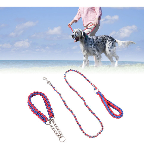 Correa De Perro Cuerda Correa Entrenamiento Ajustable Nailon