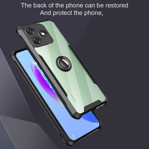 S Funda For Tecno Spark 10 10c 4g Pro Suave Marco Claro