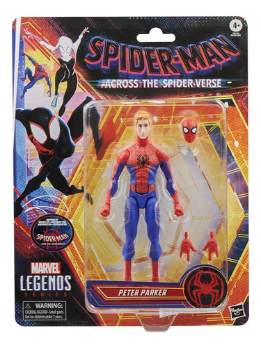 Peter Parker Spiderman Spiderverse Detalles Empaque