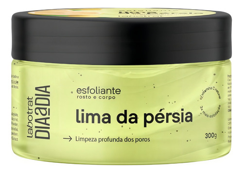 Esfoliante Corpo Rosto Lima Pérsia Vitamina C Labotrat 300g