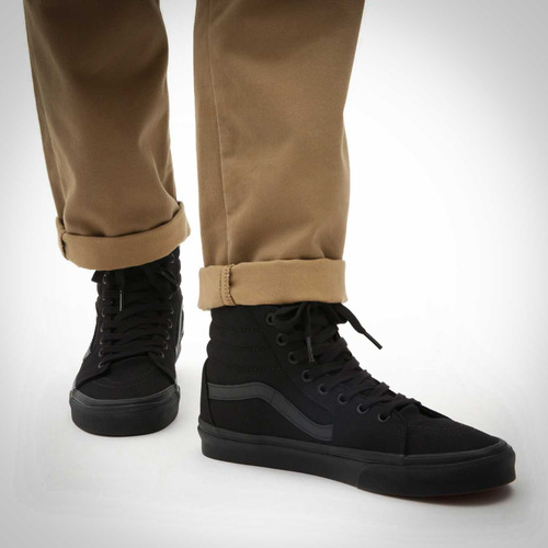 Tenis Vans Sk8 Hi - Vn000ts9bj4 - Negro - Unisex