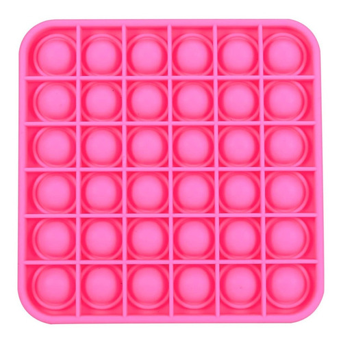 Imagen 6 de 8 de Juguete Anti Estres Pop It Silicona Cuadrado Oferta Nuevo