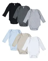 Comprar Bodys Bebe  Pack  X 6  Bebes Baby Ginos  Algodón 100%