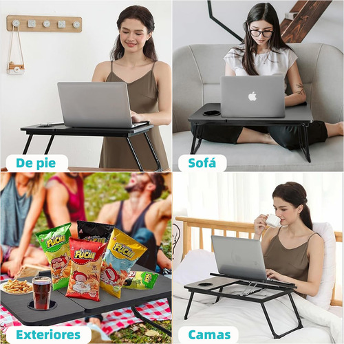 Escritorio Para Laptop 5 Alturas Ajustables Escuela Familia