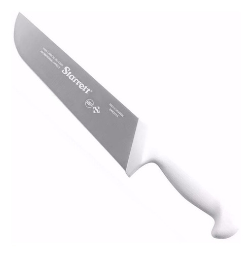 Faca Profissional Açougueiro 25cm/10'' Cabo Branco Starrett