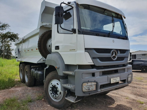 Mercedes-benz Axor 4144 6x4 Ano 2014/2014 Caçamba Traçado