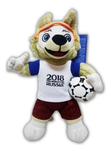 Mascota Peluche Zavibaka Original Rusia 2018