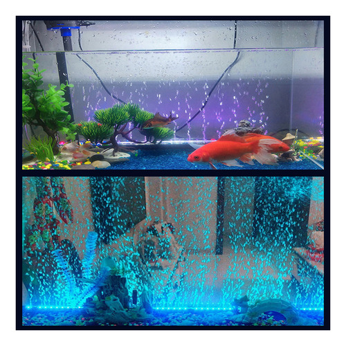 Barra De Burbujas Led Multiusos Con Tiras Coloridas Para Acu