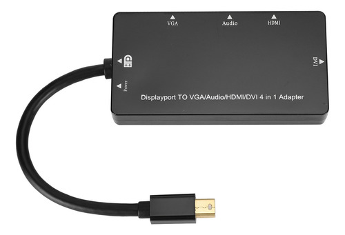 Cable Adaptador Mini Dp A Vga /para Hdmi/dvi 4 En 1
