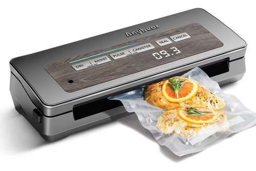 Anybear Vacuum Sealer Machine, 90kpa 120w Wide Seal All-in-.