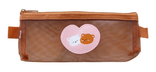 Cartuchera Kawaii Practica Diseño Bear Love Cute
