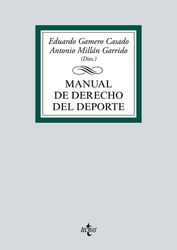 Manual De Derecho Del Deporte (libro Original)
