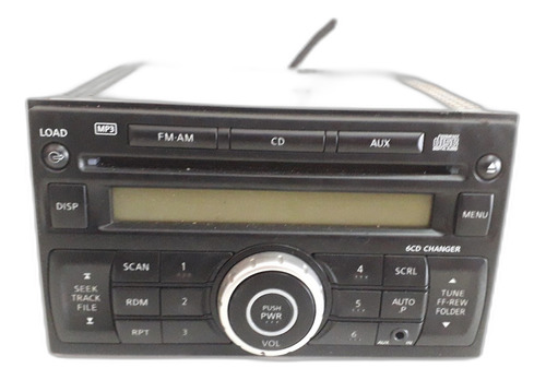 Radio Manual Con Pantalla Id 1030 Nissan Qashqai 2011-2014