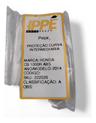 Proteção Curva Intermediaria Honda Cb 1000r 2014 (Usado)