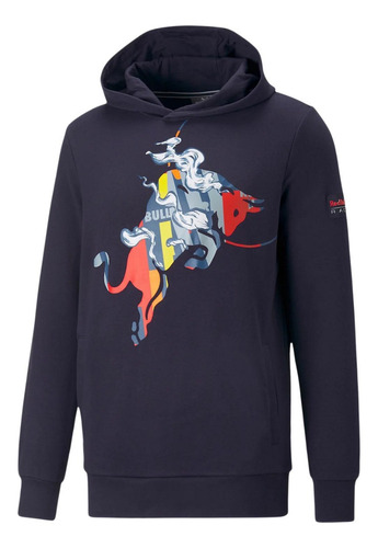 Sudadera Con Capucha Puma Red Bull Dynamic Bull Para Hombre