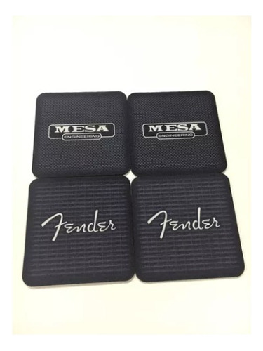 Juego 4 Portavasos Fender/mesa