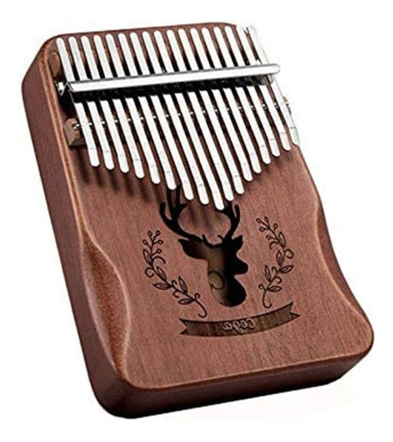 Piano Kalimba 17 Teclas Caoba R