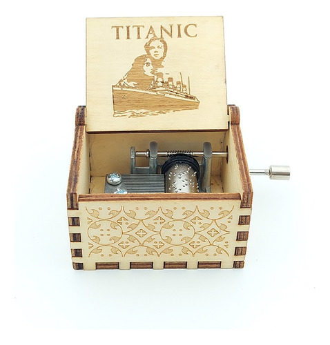 Caja Musical Titanic Manivela De Colección