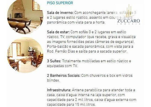 Sitio A Venda Na Região Do Mairoporã, Ótimo Acabamento, Aceita Permuta. - Ch0044