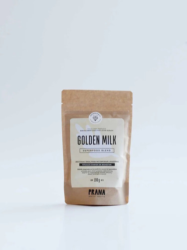 Golden Milk Prana Leche Dorada Vegano 