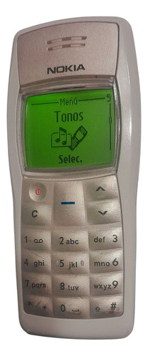 Nokia 1.100 (para Personal) Perfecto Estado Gris Claro (Usado)