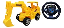 Comprar Super Camion De Construccion A R\u002Fc 2 Canales ELG 53427 Color Amarillo Personaje Excavadora