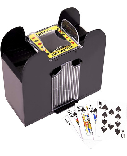 Barajador De Cartas Eléctrico Automatico Mezclador Poker 