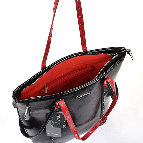 Imagen 5 de 6 de Carteras Importadas Cuero Sintetico Grandes Mujer Las Oreiro