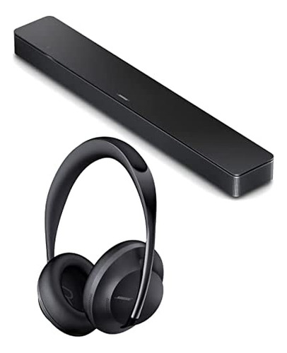 Bose Smart Soundbar 300, Auriculares Negros 700 Auriculares