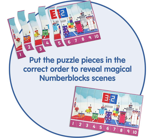 Set Rompecabezas Numberblocks Juguete Didáctico Niños