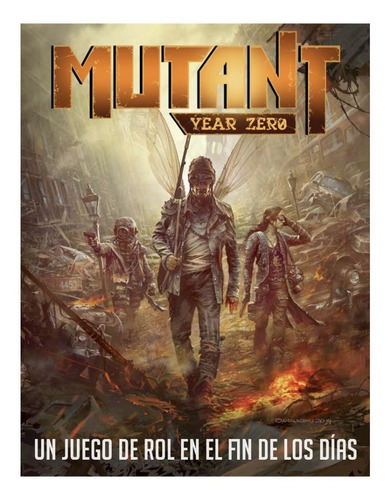 Mutant: Year Zero - Juego De Rol - Manual Básico