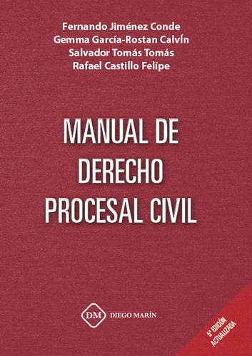 Manual De Derecho Procesal Civil