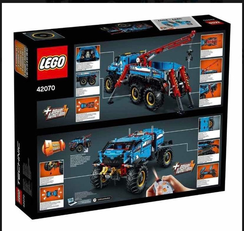 Lego Technic 42070 Camión Grúa Todoterreno 6x6