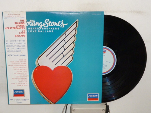 The Rolling Stones Heartbreakers Vinilo Japones Con  Ggjjzz