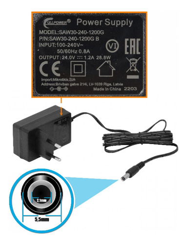 Router Inalámbrico Mikrotik 5-1000 Poe-i/o Clickbox