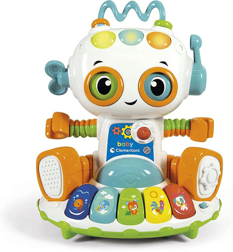 Clementoni - Baby Robot, Juguete Bebé, 1 Año, Centro Activid