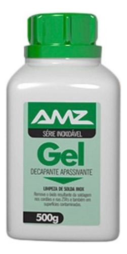 Gel Decapante Amazônia 500 G Limpa Inox Escapamento De Moto