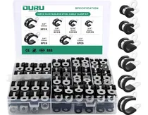 Comprar Kit Surtido 56 Abrazaderas De Cable 6 Tamaños Varias Medidas