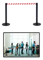 Comprar Ordenadores De Fila Negro \u002F Separadores Para Salas De Espera
